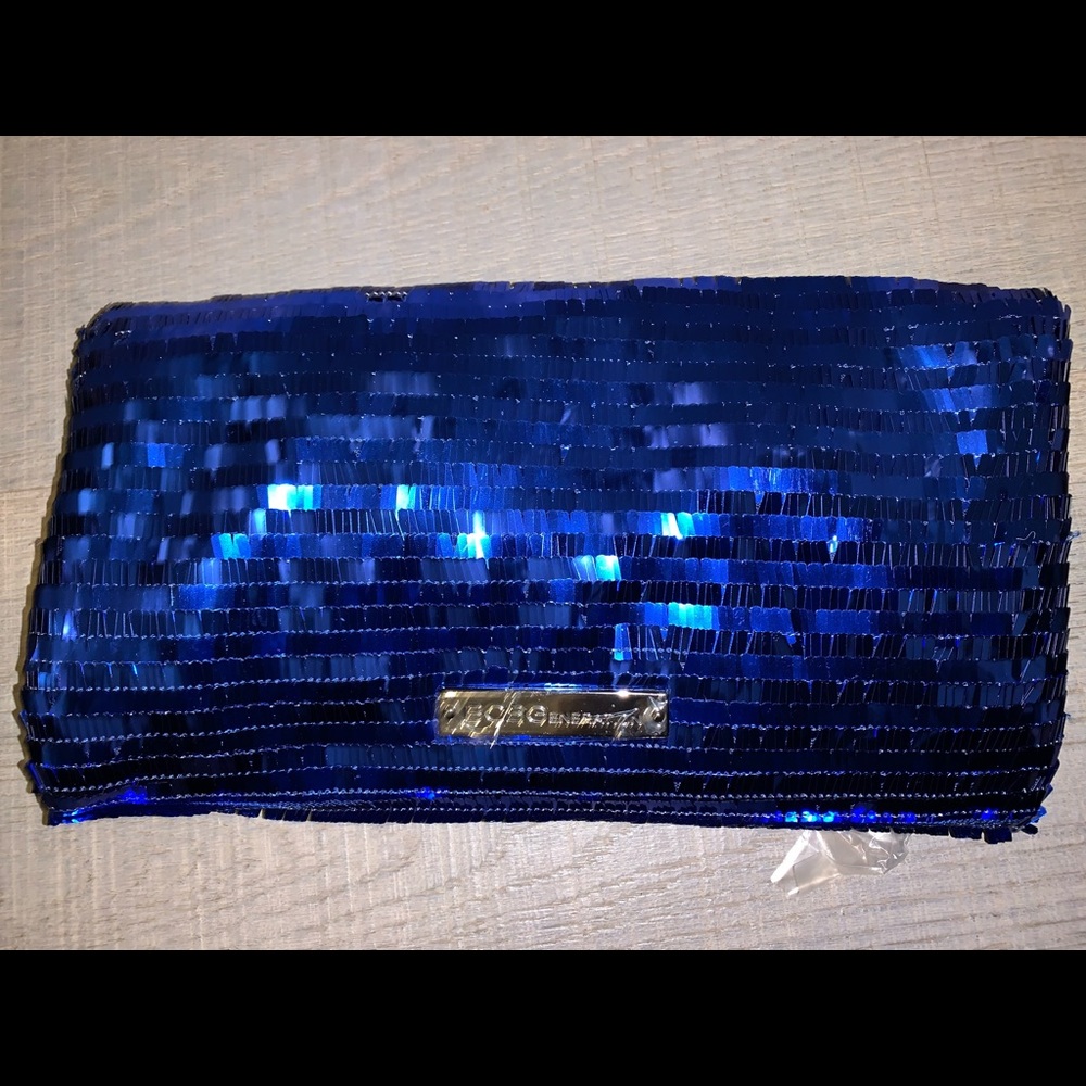 NWT BCBG Generation Electric Sequin Clutch